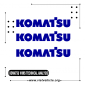 KOMATSU VHMS TECHNICAL ANALYSIS TOOL BOX 03.05