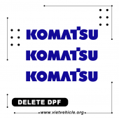 DELETE DPF KOMATSU PC490-10